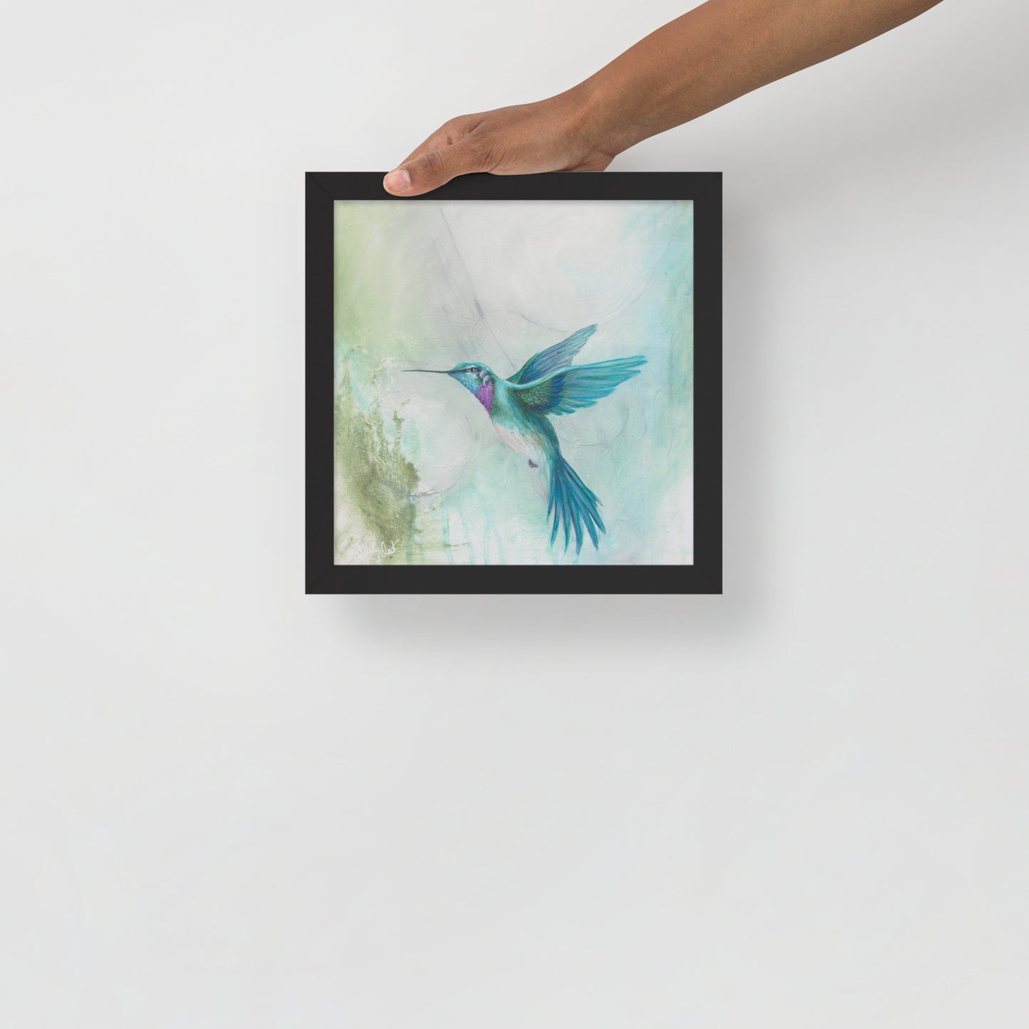 Framed poster - Hummingbird