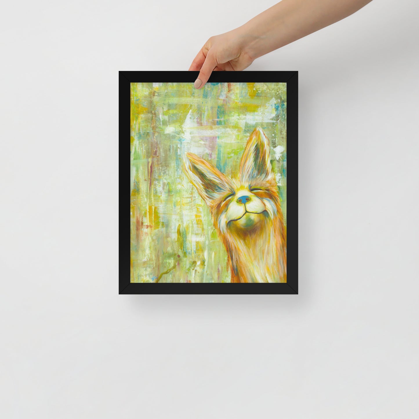 Framed poster - Sun Smile Fox