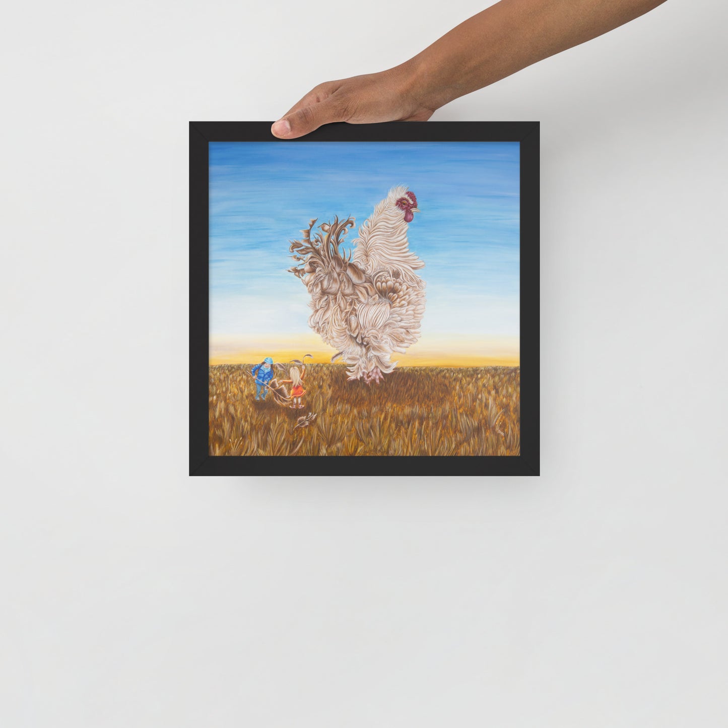 Framed poster - Frizzle Pick-Up