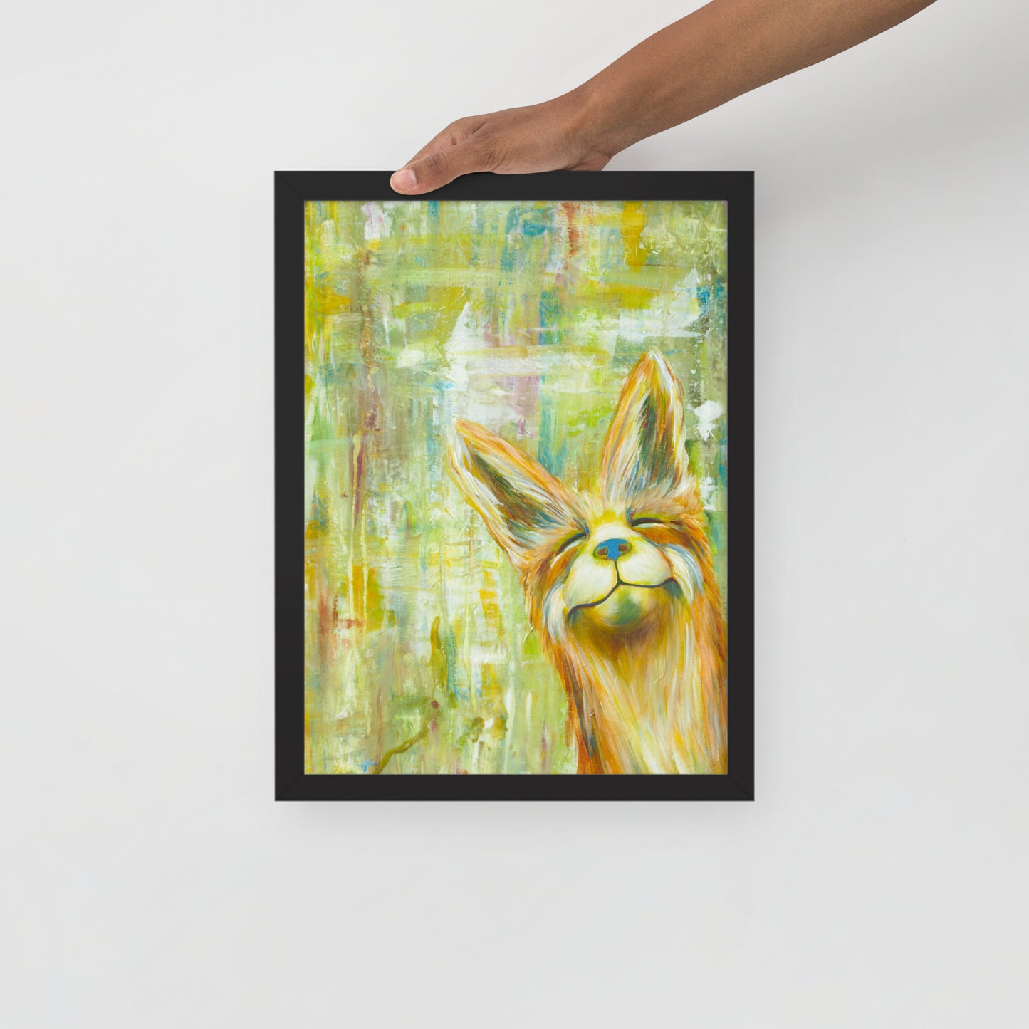 Framed poster - Sun Smile Fox