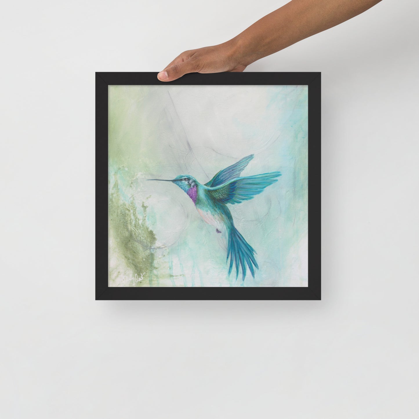 Framed poster - Hummingbird