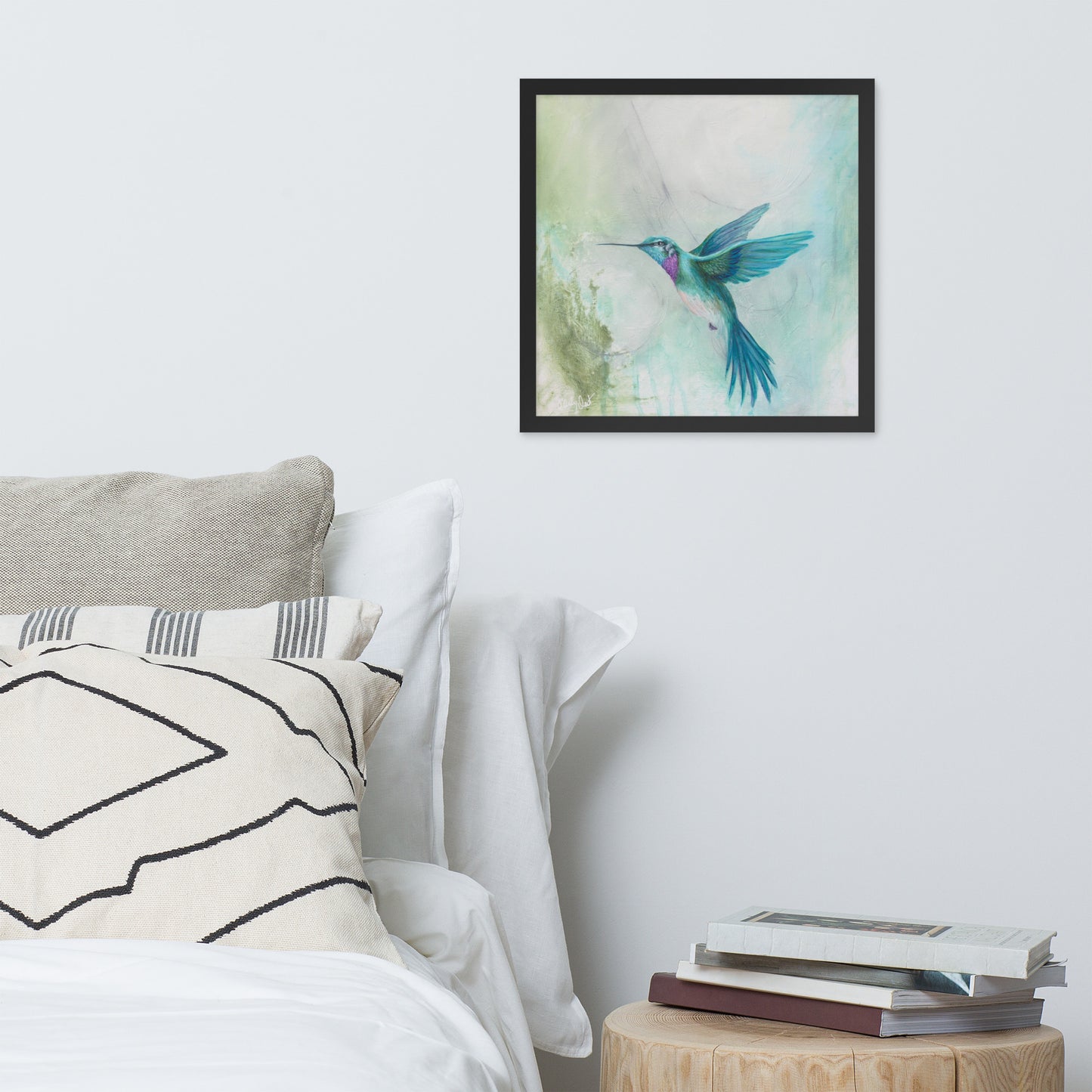 Framed poster - Hummingbird