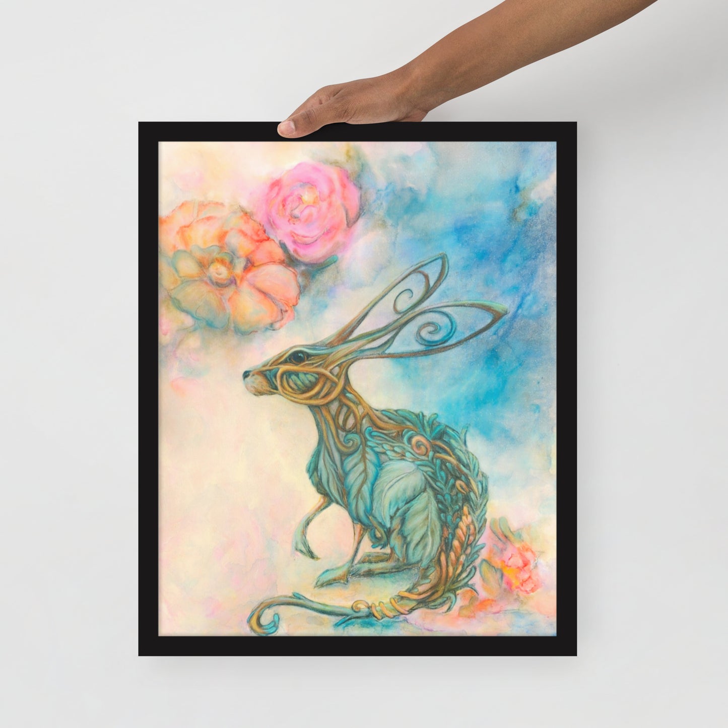 Framed poster - Hare Plant