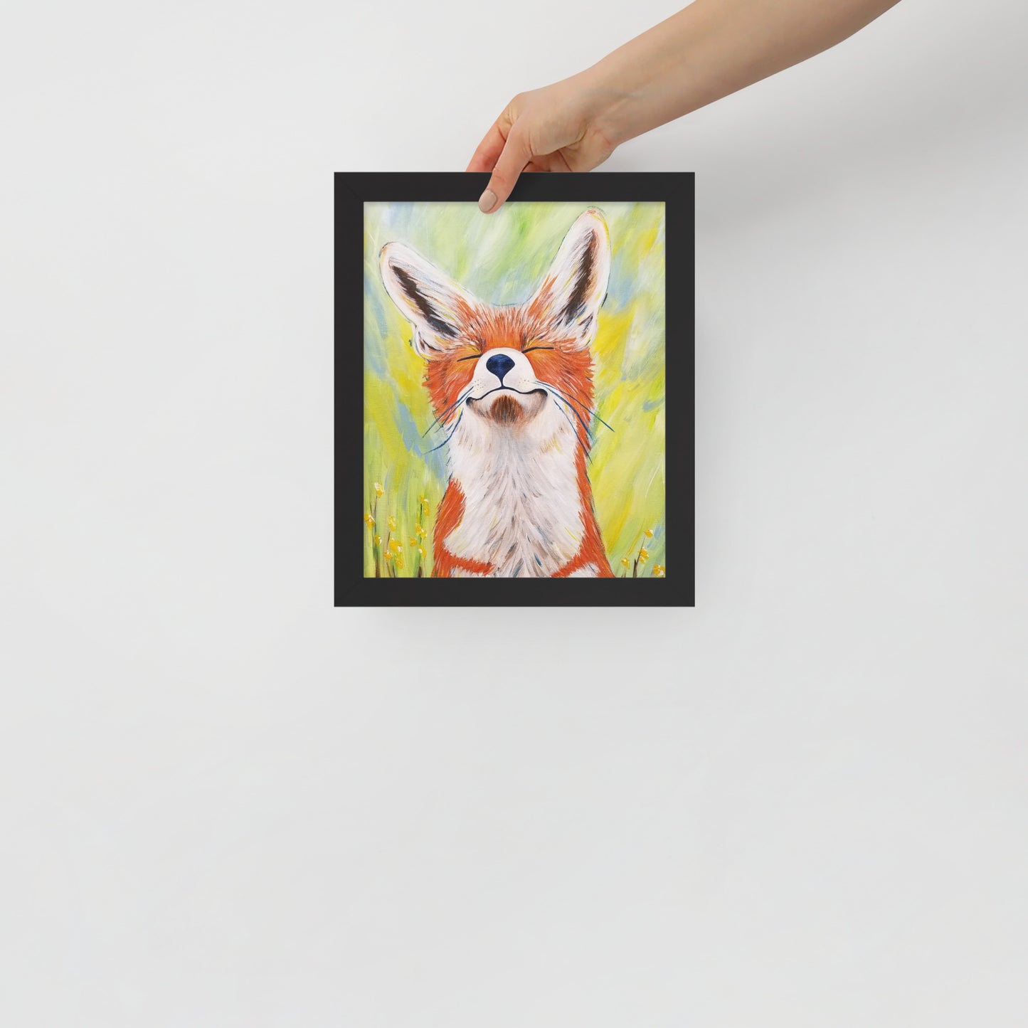 Framed poster - Sun Fox