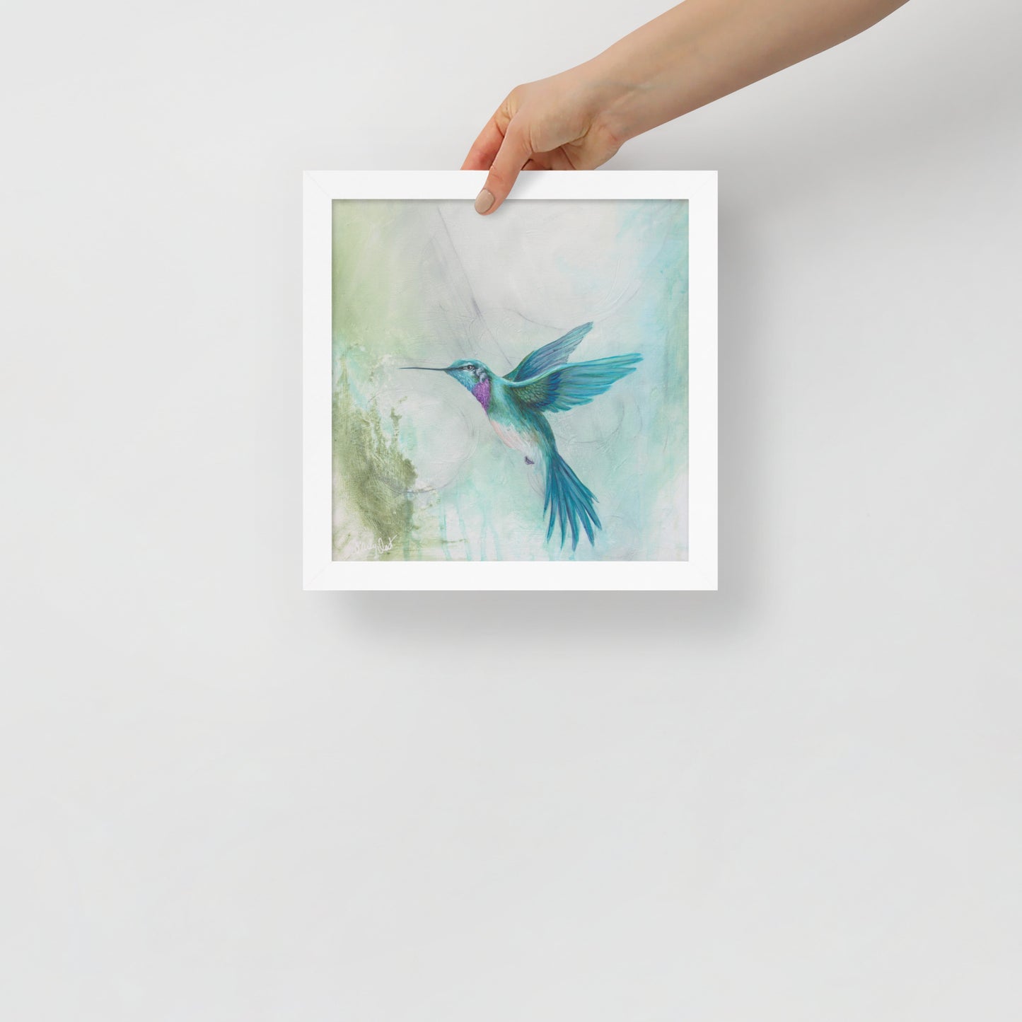 Framed poster - Hummingbird