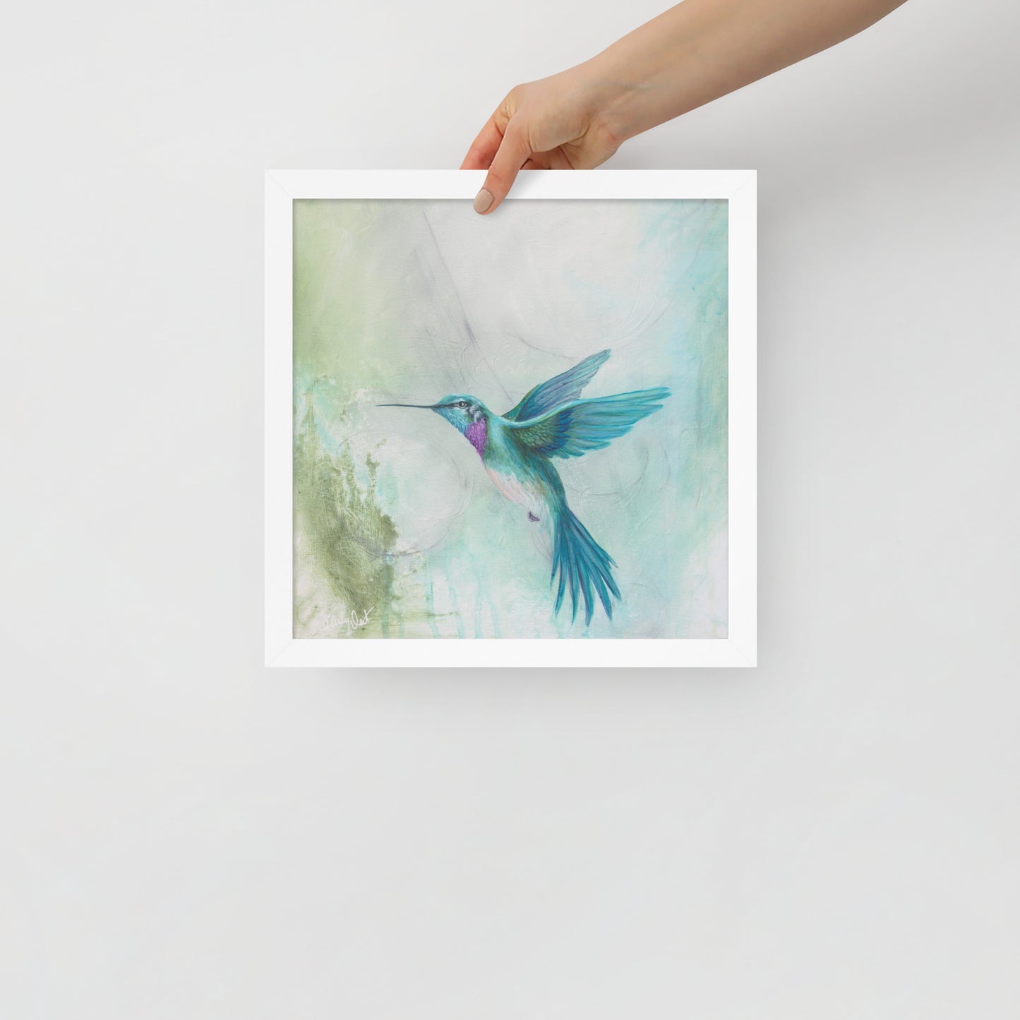 Framed poster - Hummingbird