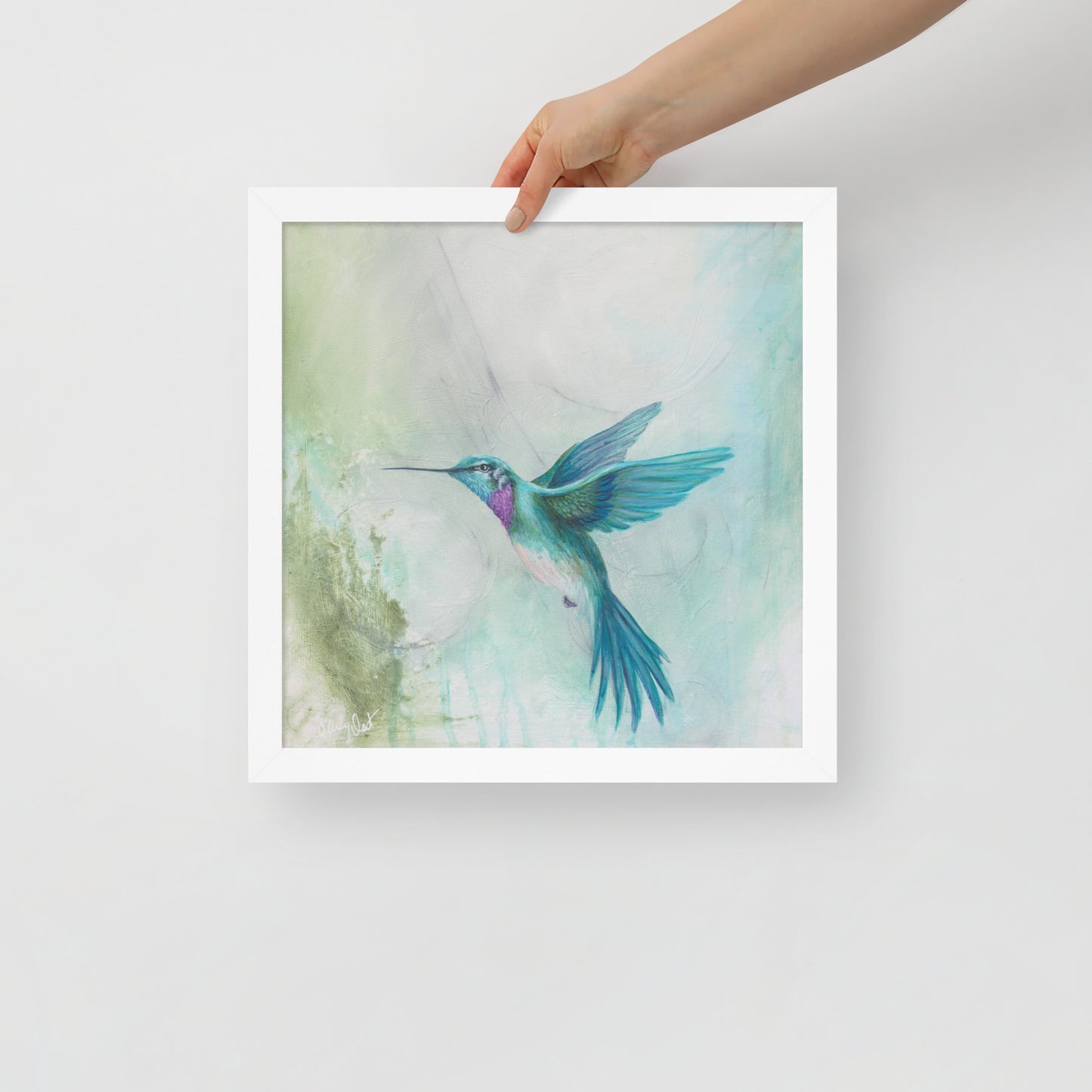 Framed poster - Hummingbird