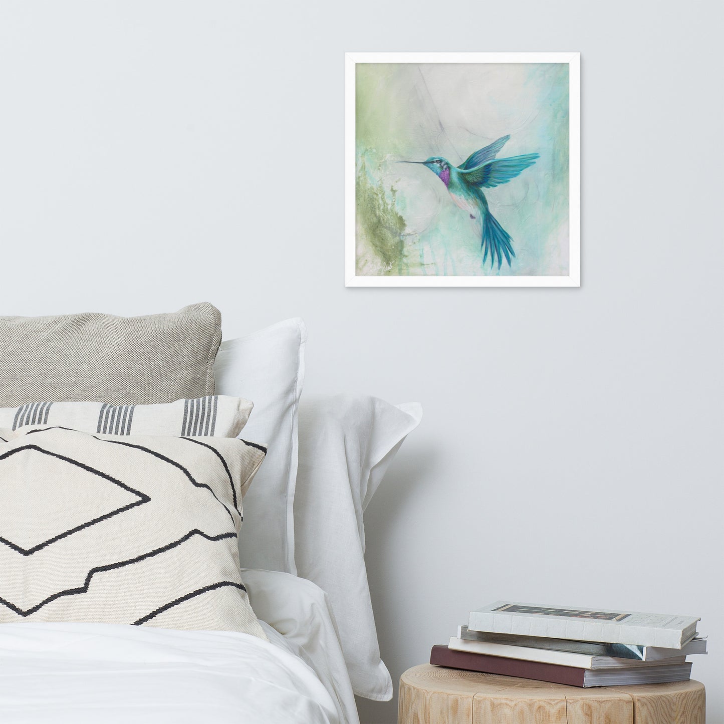 Framed poster - Hummingbird