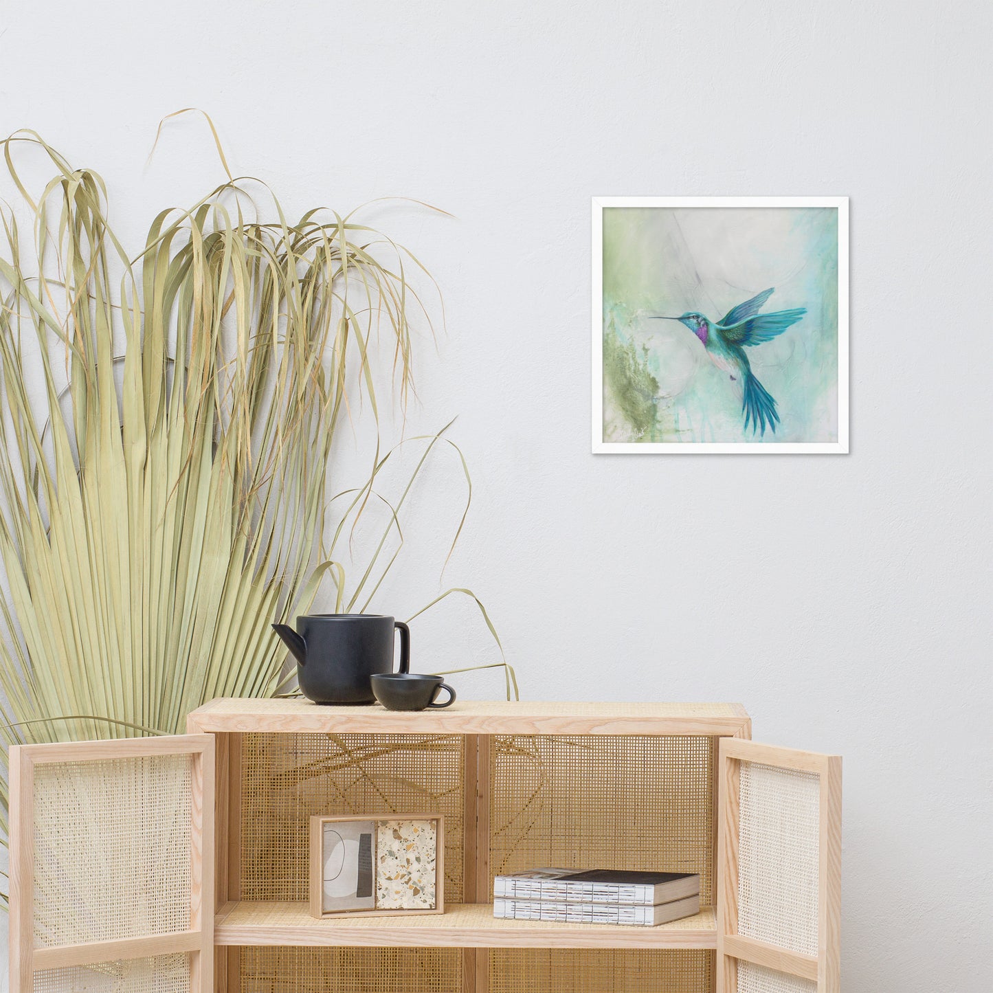 Framed poster - Hummingbird