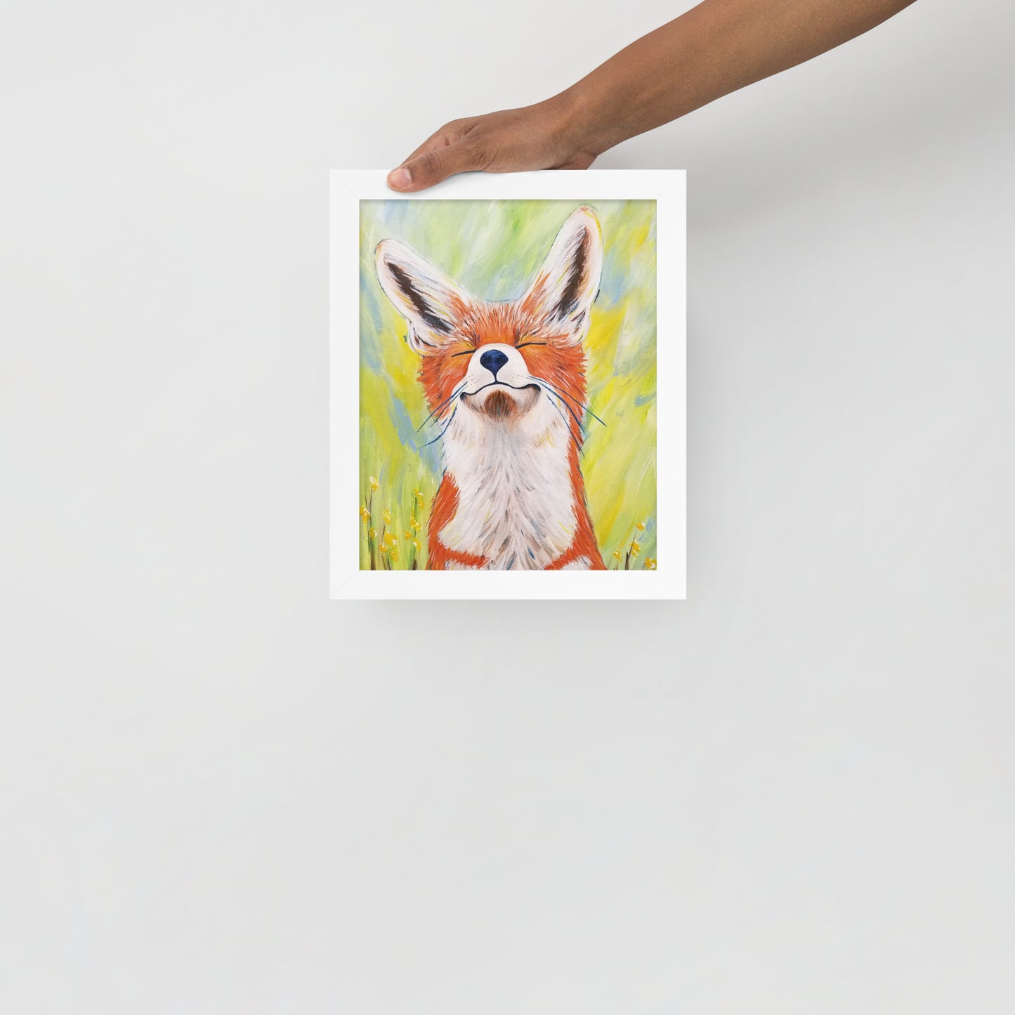 Framed poster - Sun Fox