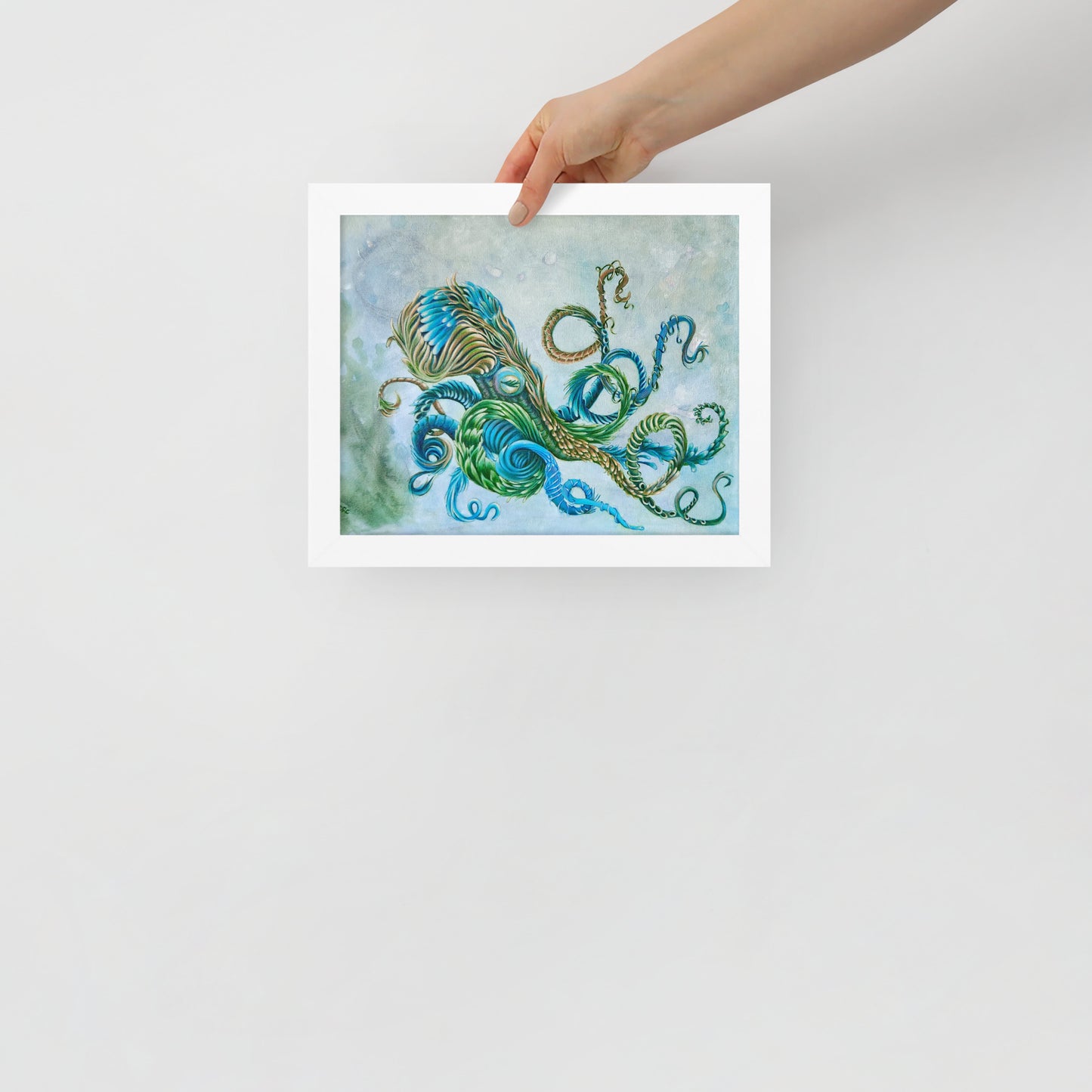 Framed poster - Nature Octopus