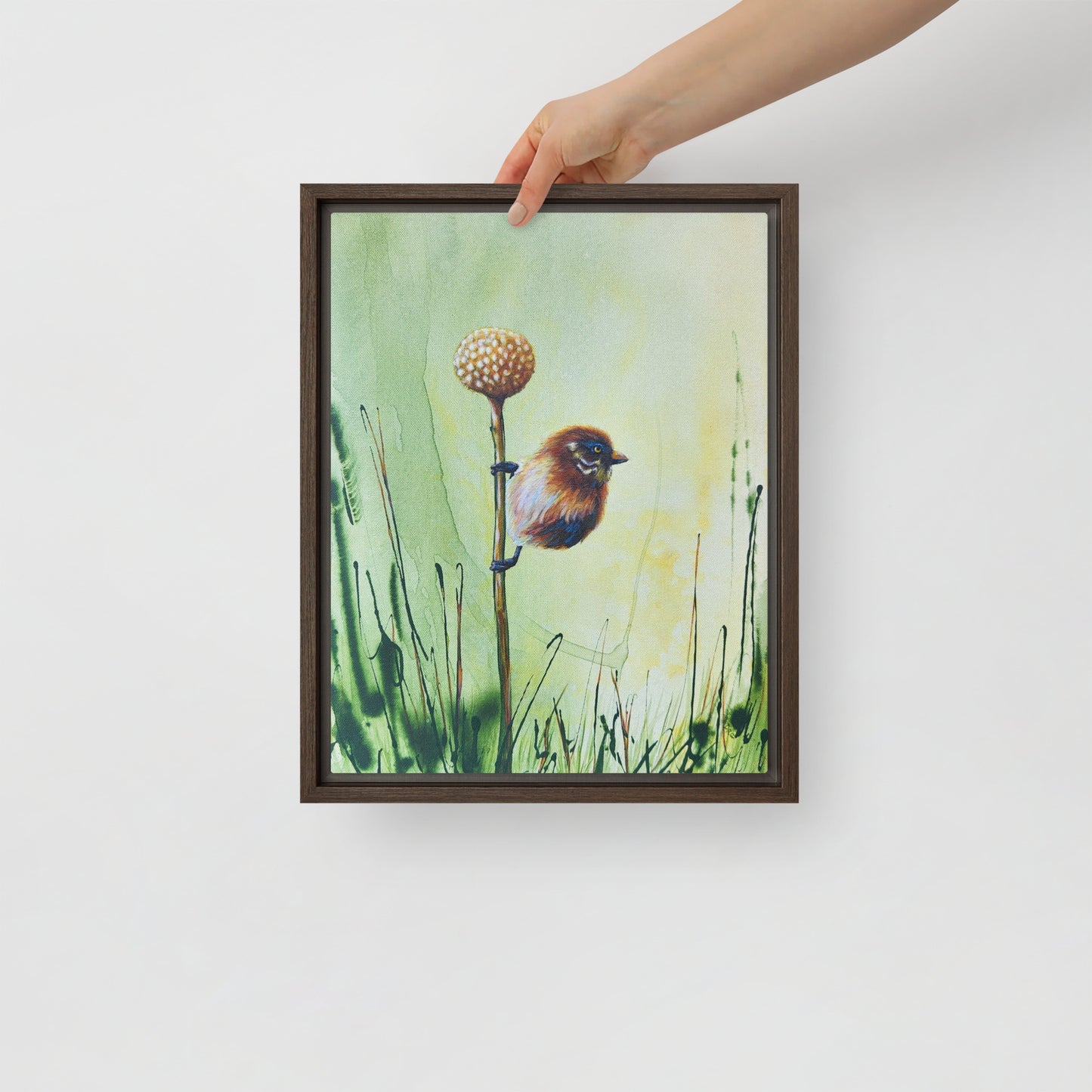 Framed canvas - Gymnast