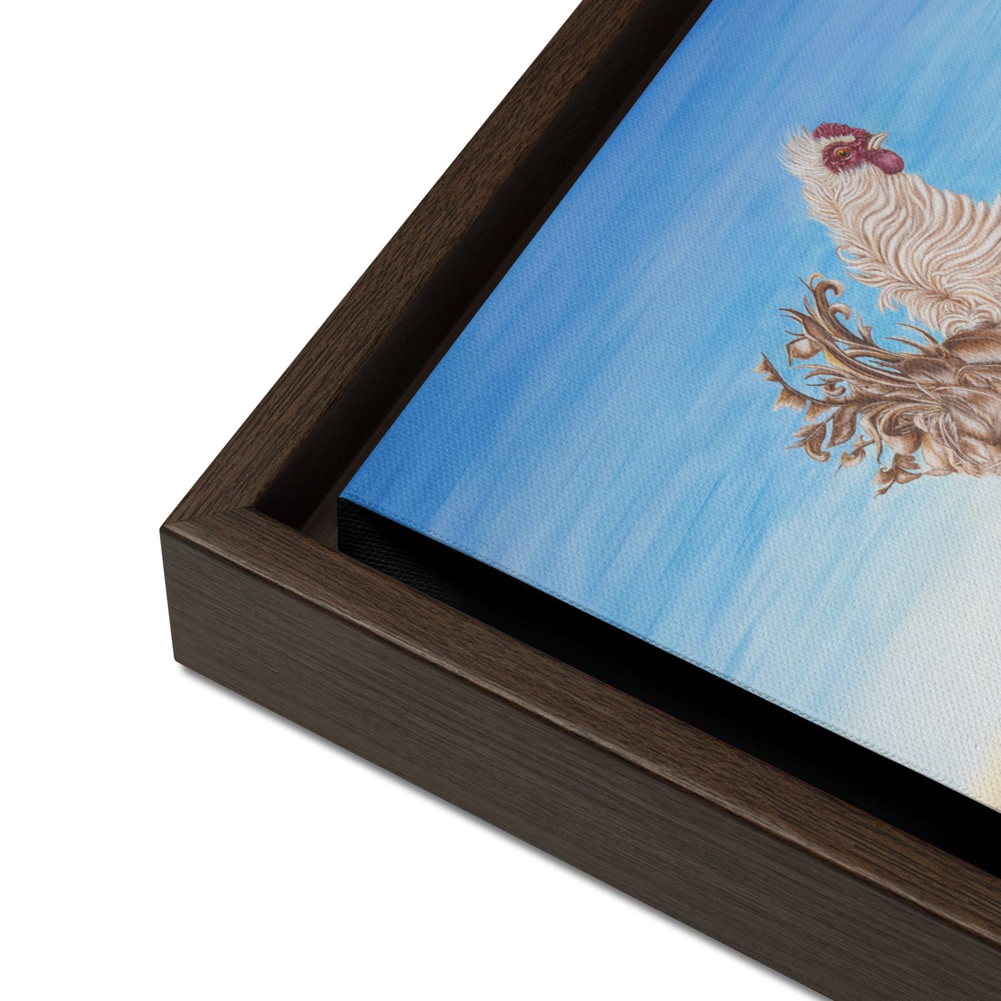 Framed canvas - Frizzle Pick Up