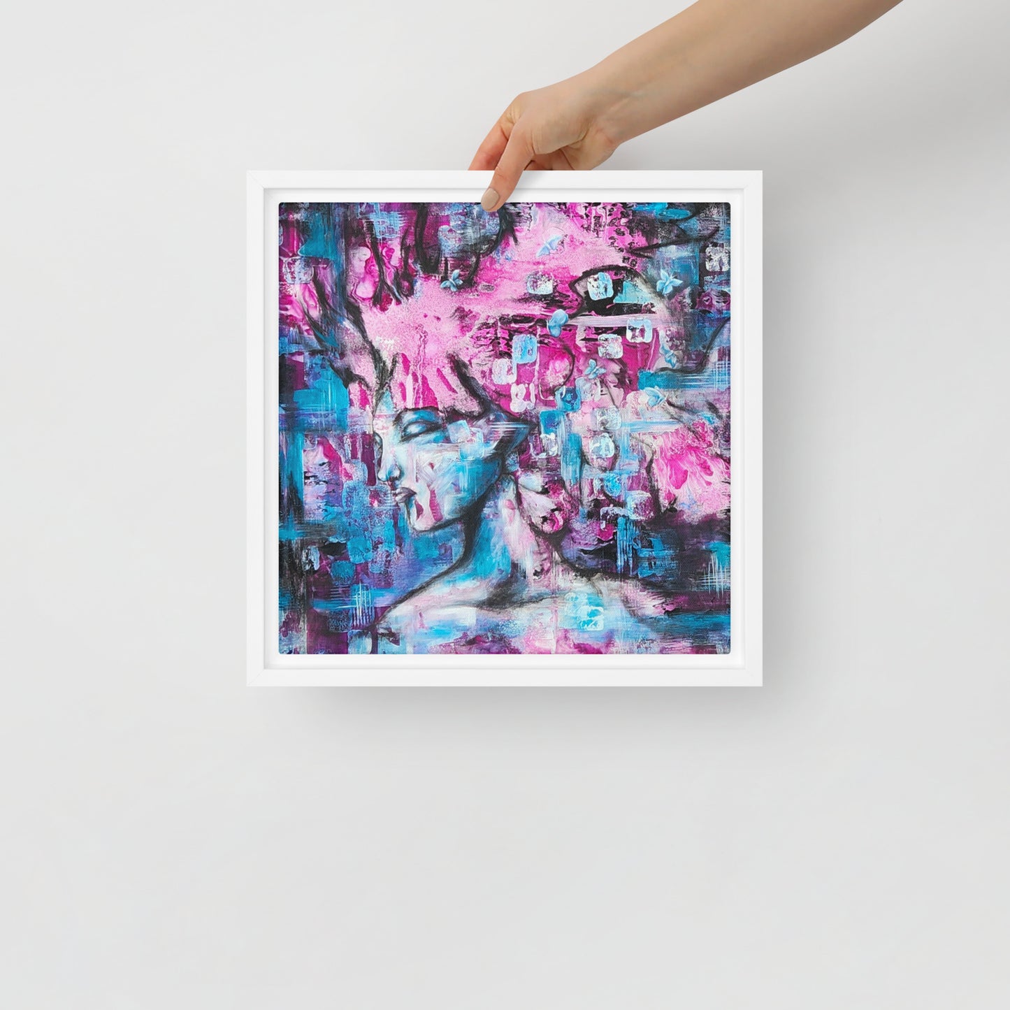 Framed canvas - Pink Lady