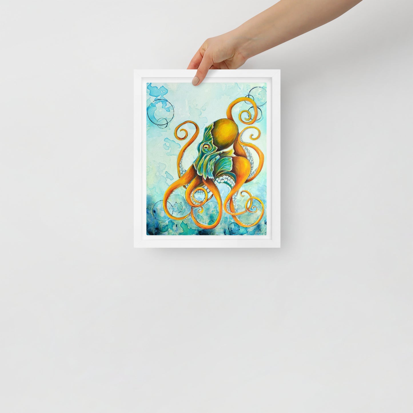 Framed canvas - Ron's Octo