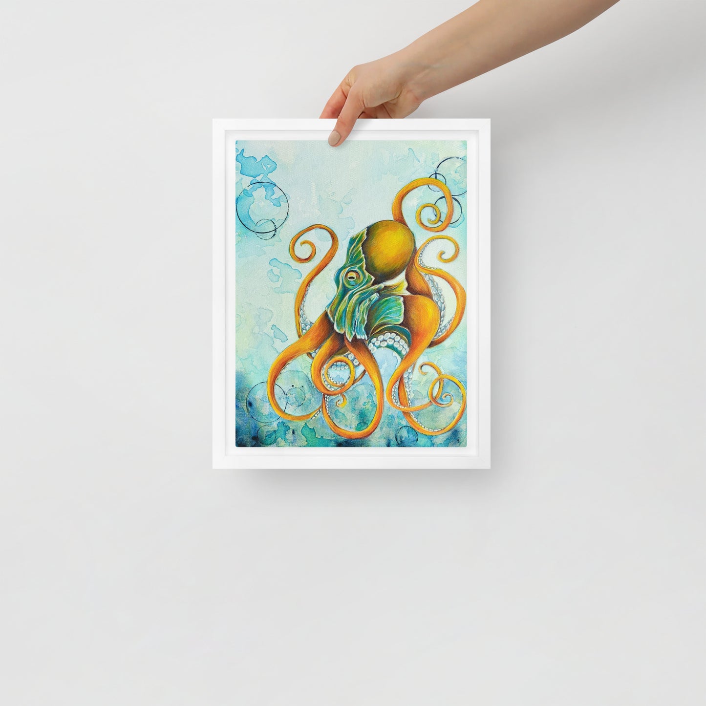 Framed canvas - Ron's Octo