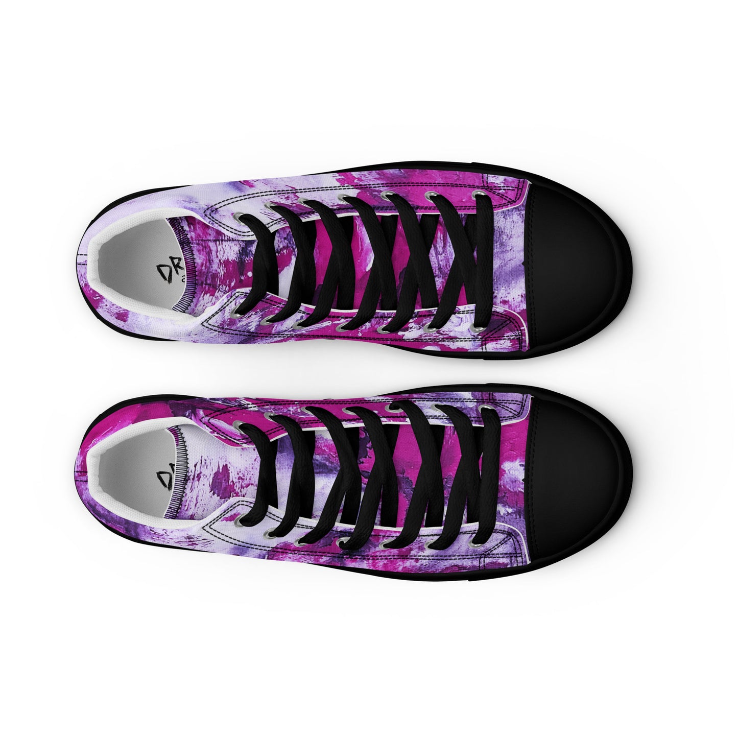 Men’s High Top - Mismatch Pink