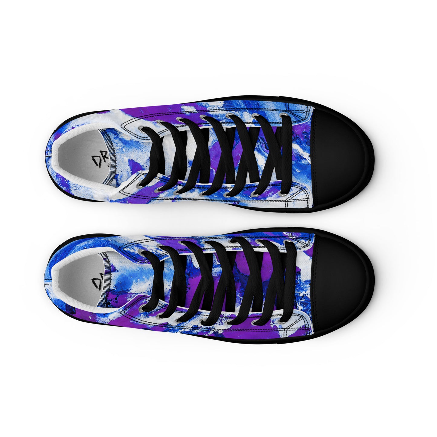 Men’s High Top - Mismatch Purple