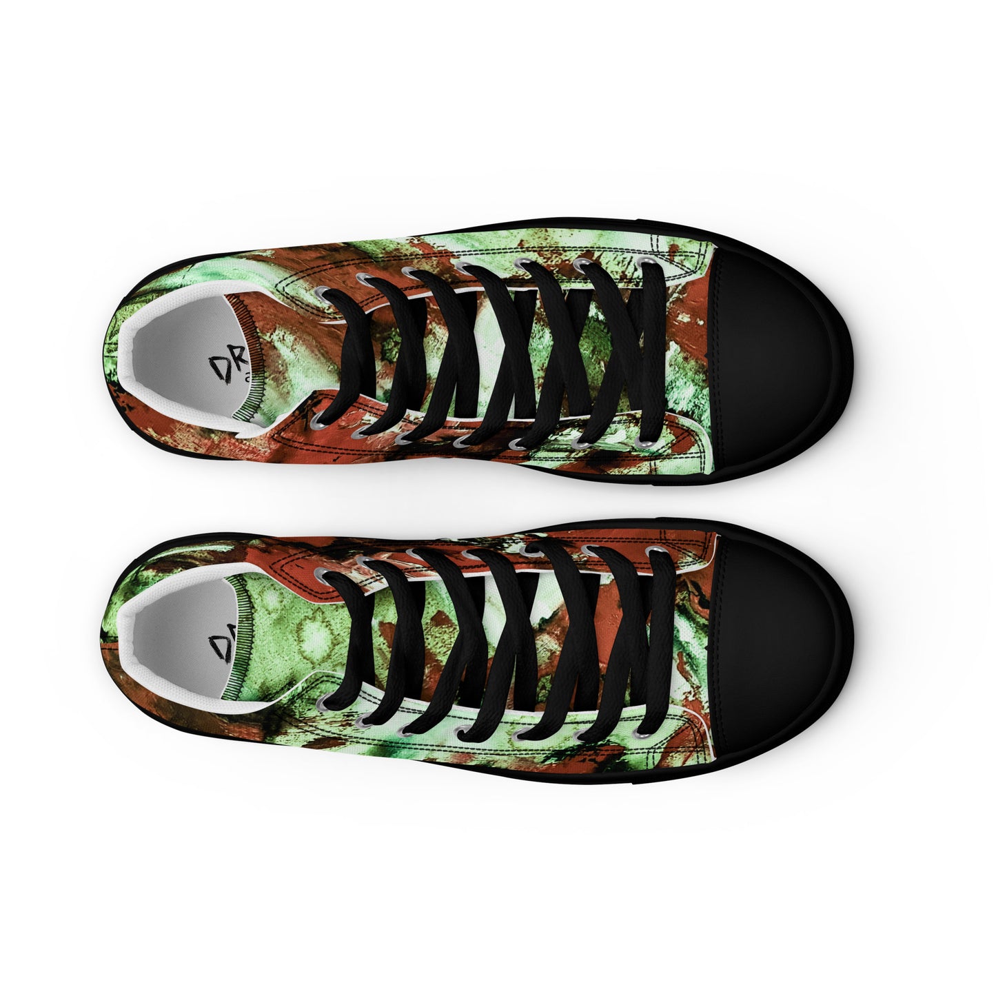 Men’s High Top - Mismatch Green