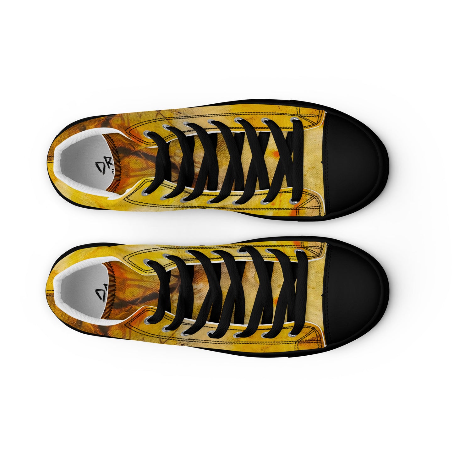 Men’s High Top- Ink Fire