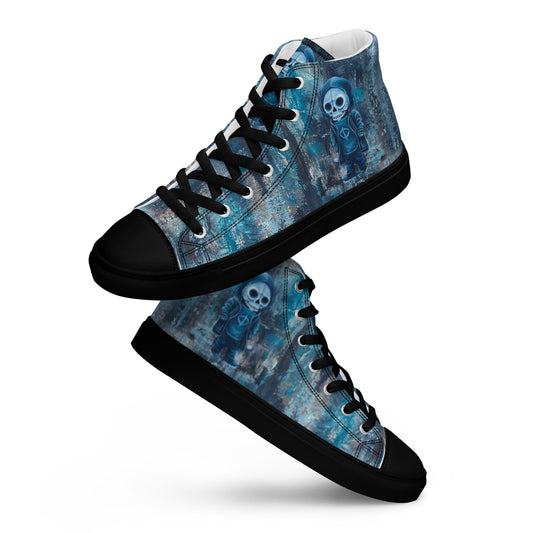 Men's High Top - Skull Boy