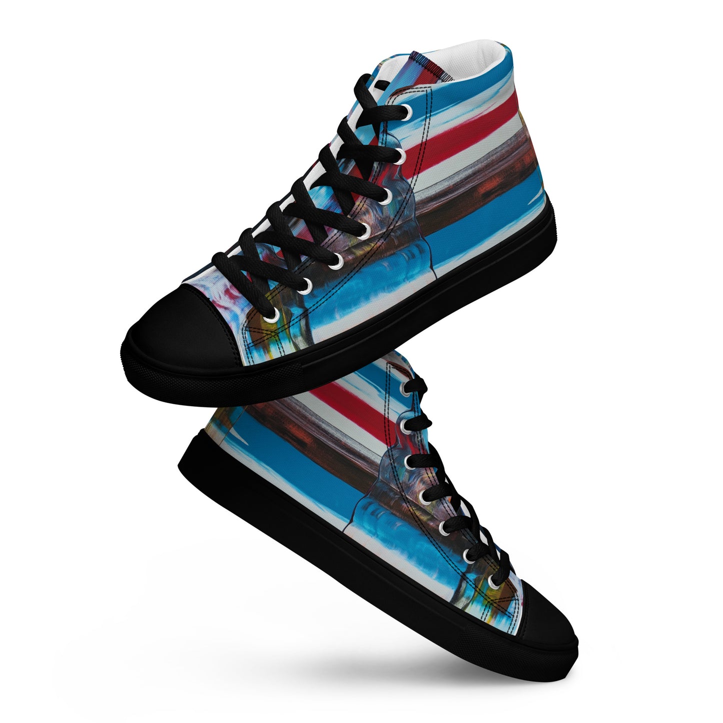 Men's High Top - Big Stripe