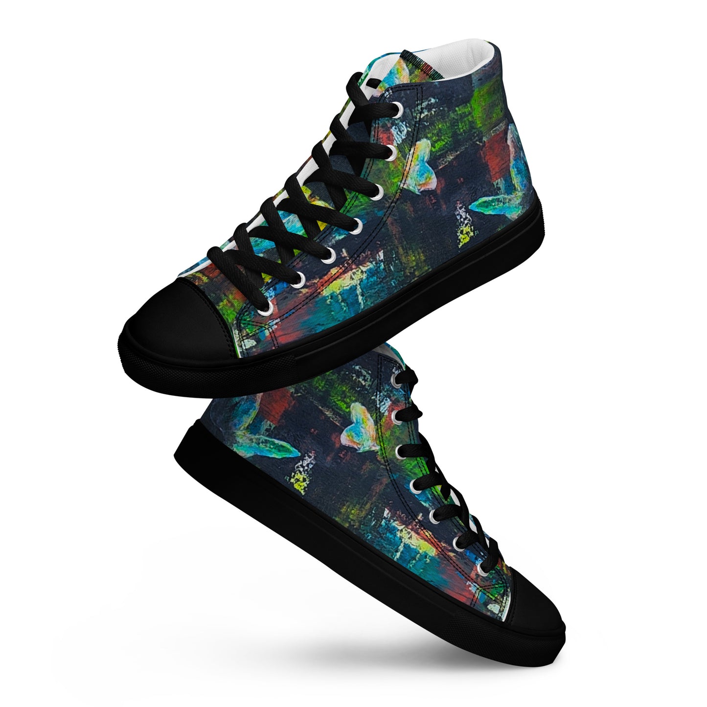 Men's High Top - Butterfly