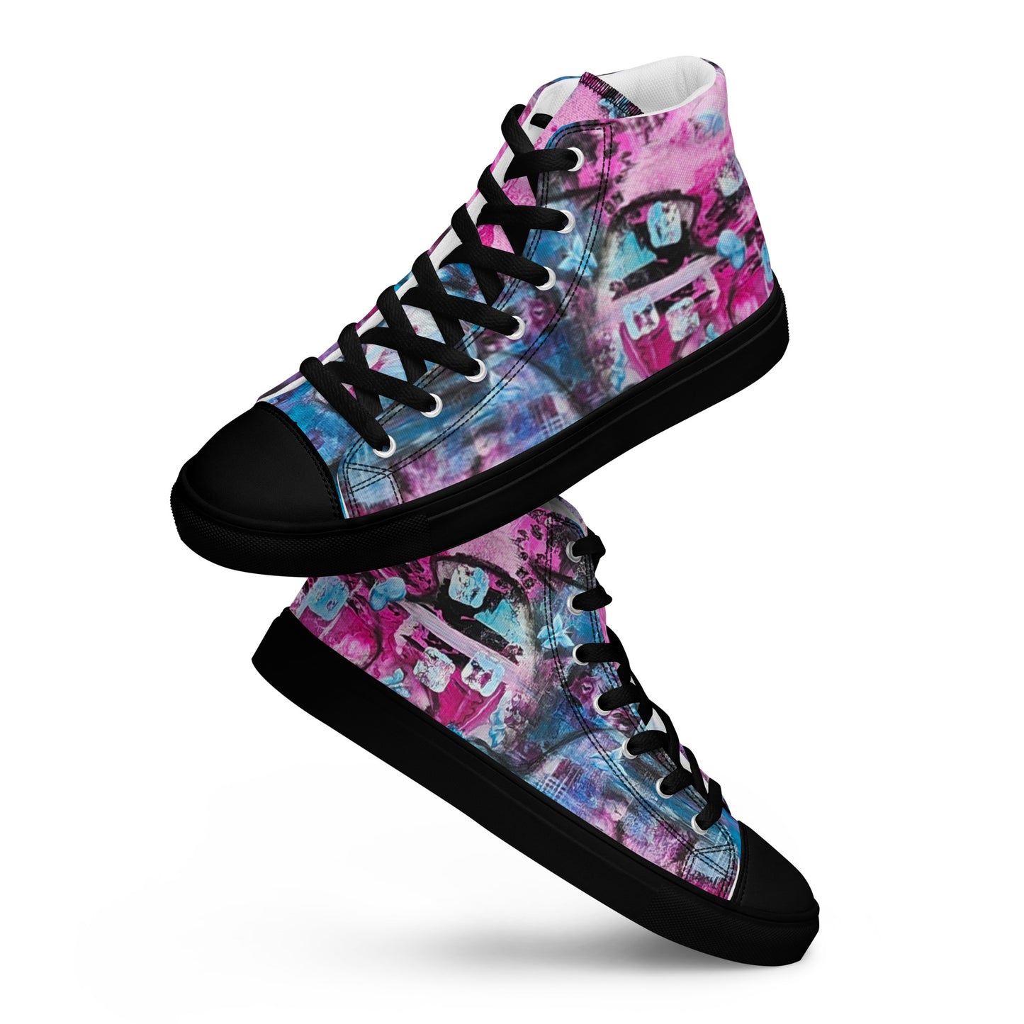 Men's High Top - Pink Lady