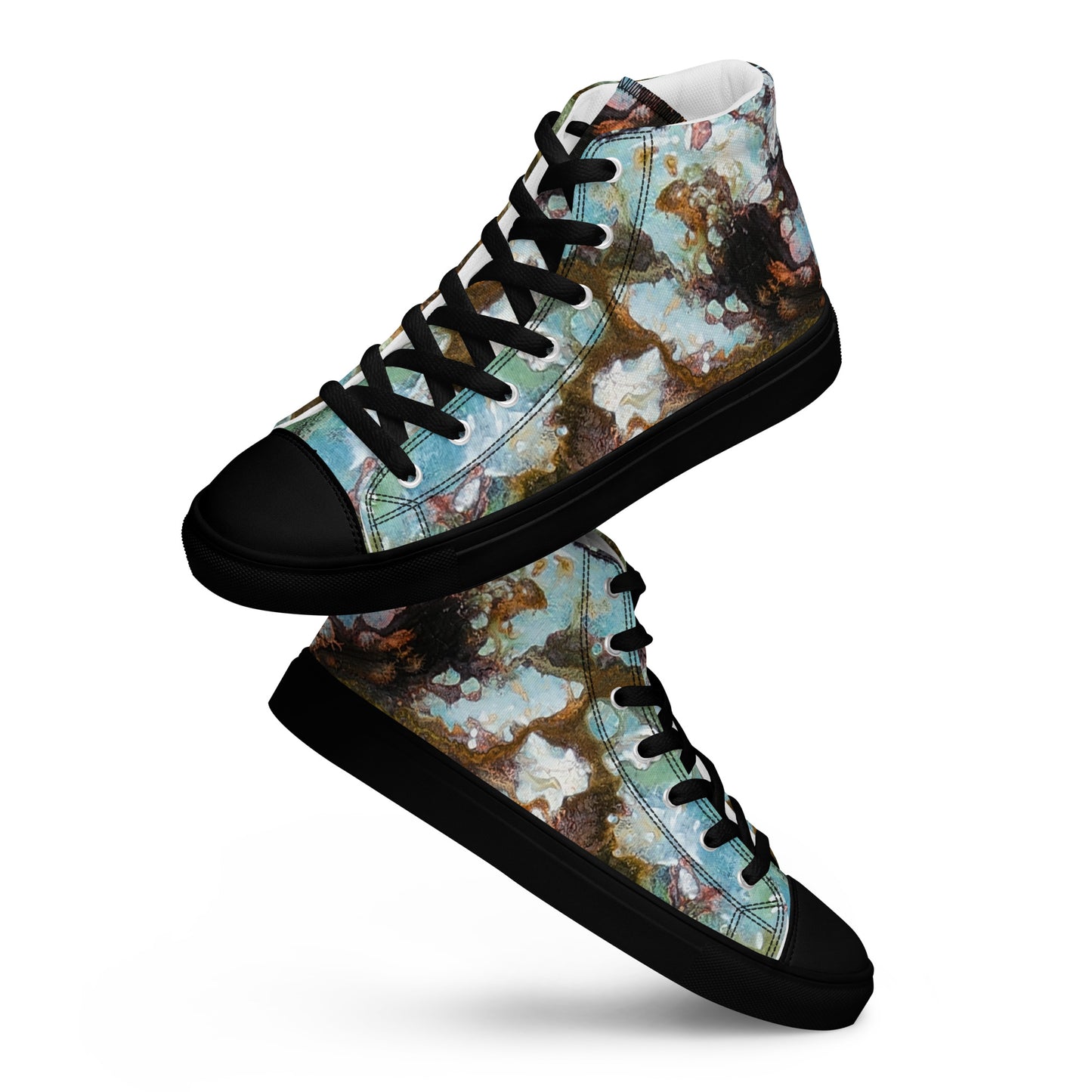 Men's High Top - Microscope Nebula