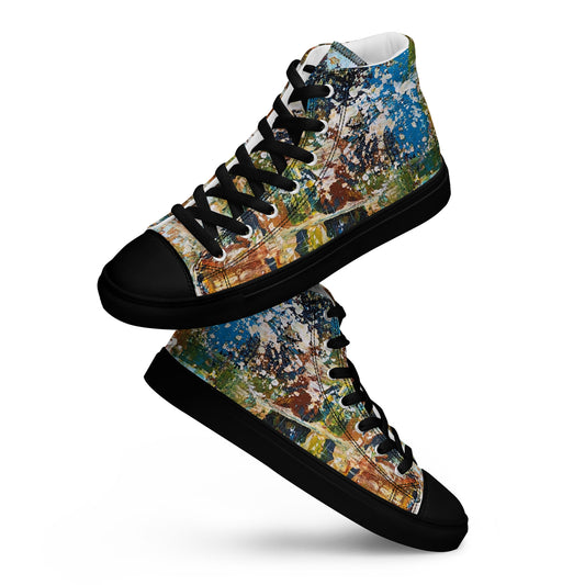 Men’s High Top - Painted Earth 4