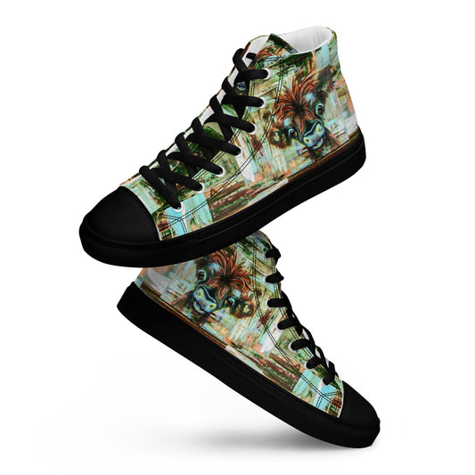 Men’s High Top - Baby Cow