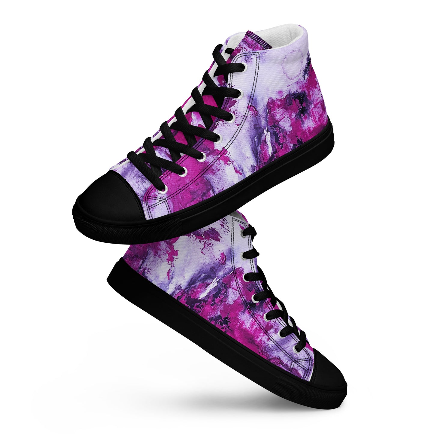 Men’s High Top - Mismatch Pink