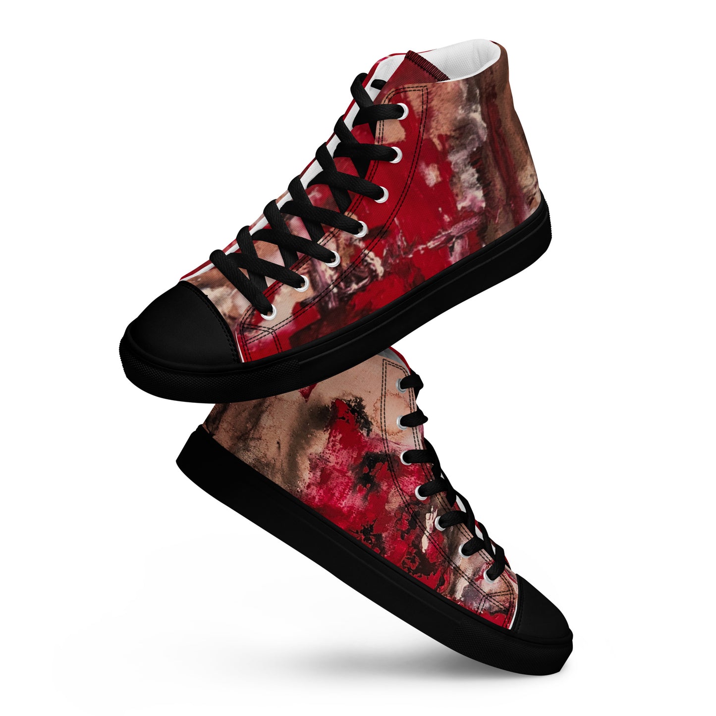 Men’s High Top - Mismatch Red