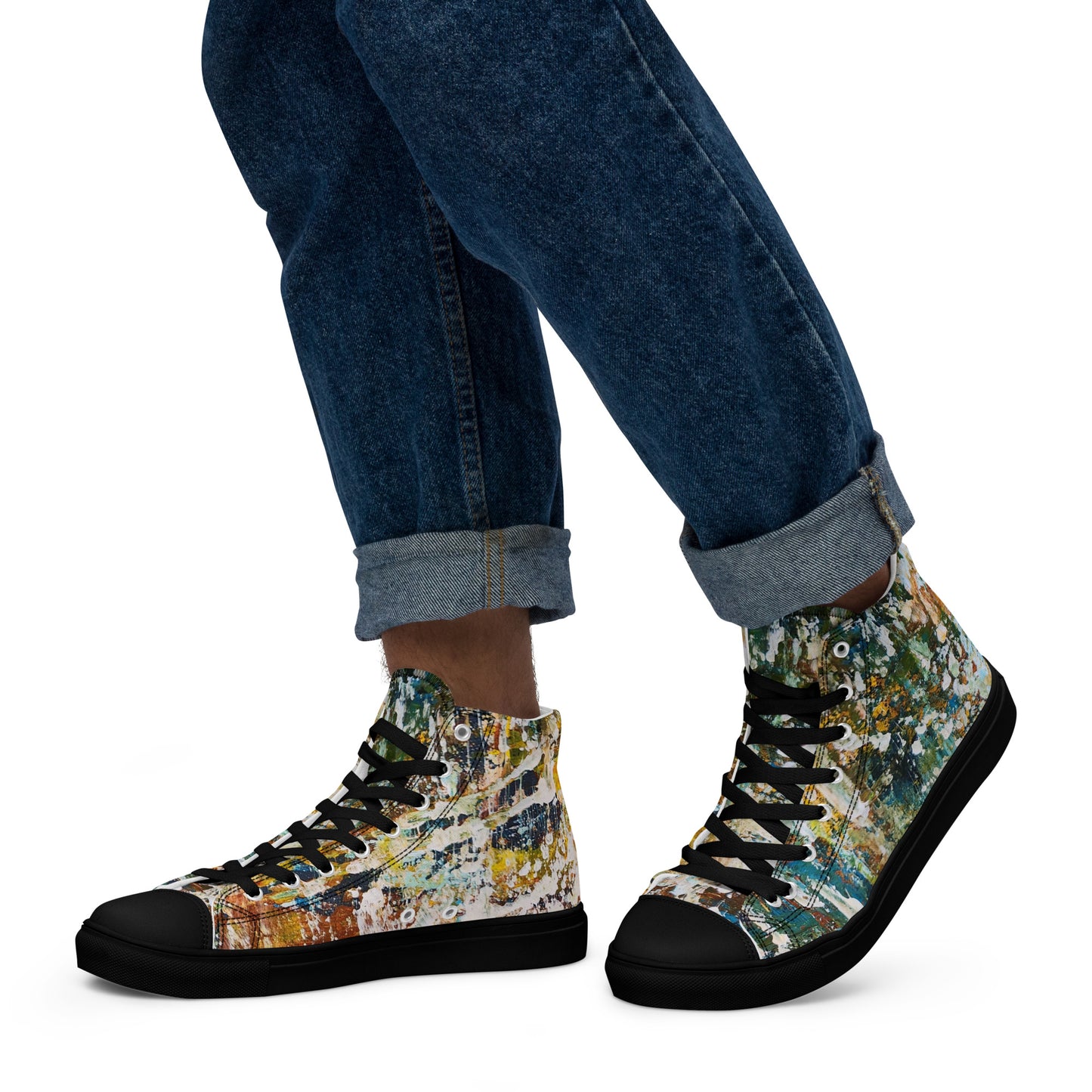 Men’s High Top - Painted Earth 1