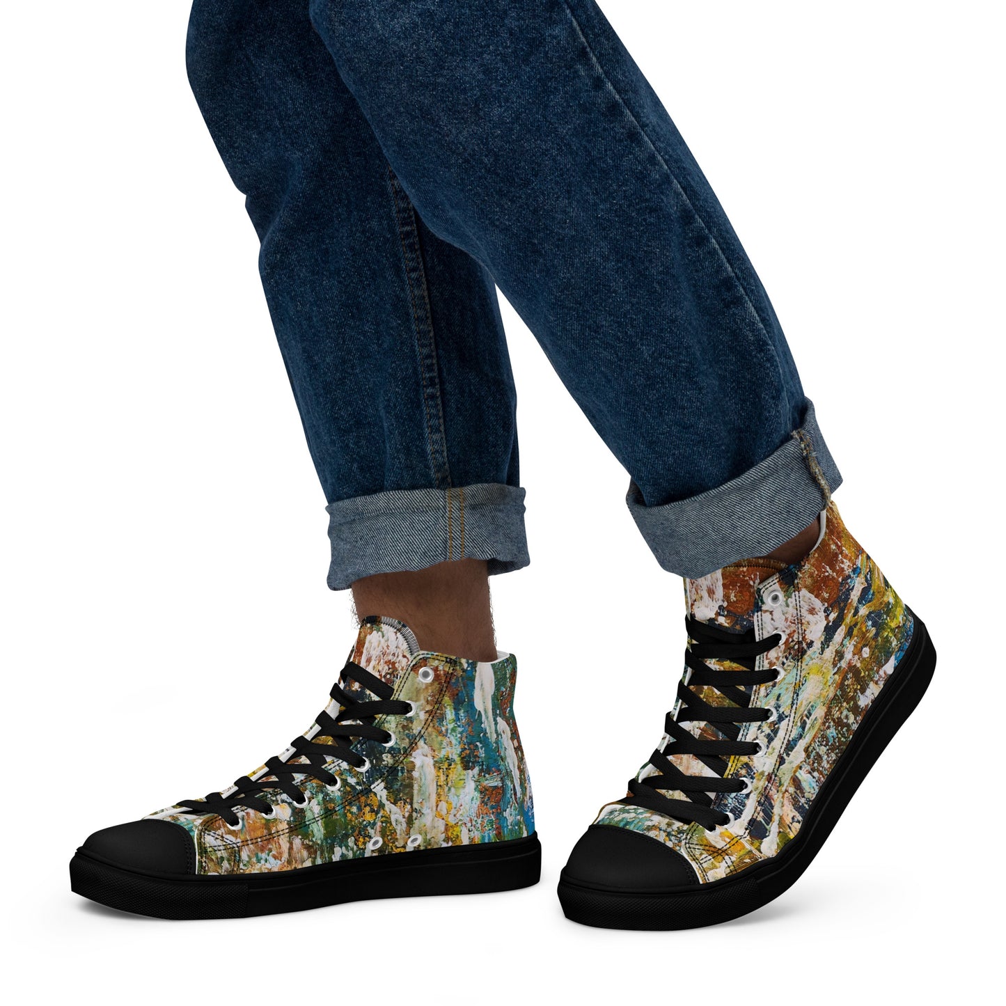 Men’s High Top - Painted Earth 2