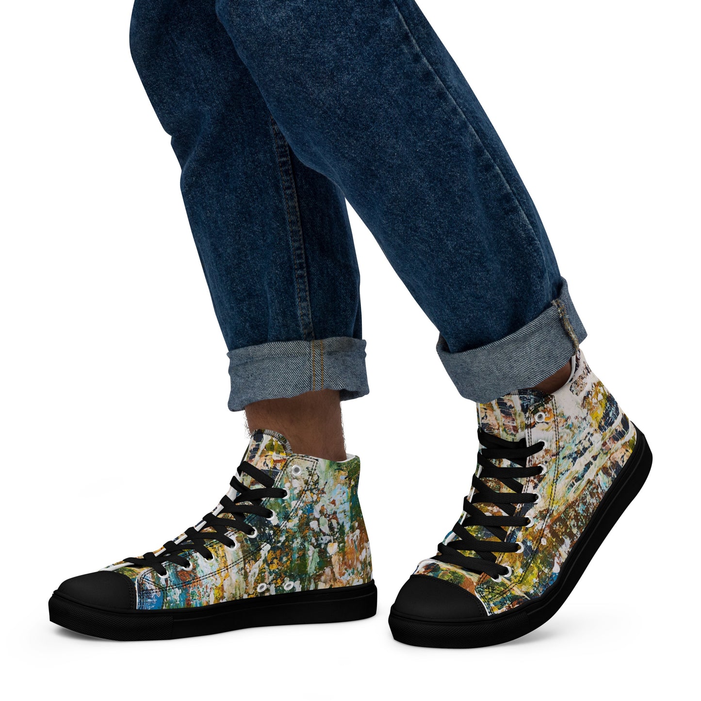 Men’s High Top - Painted Earth 5