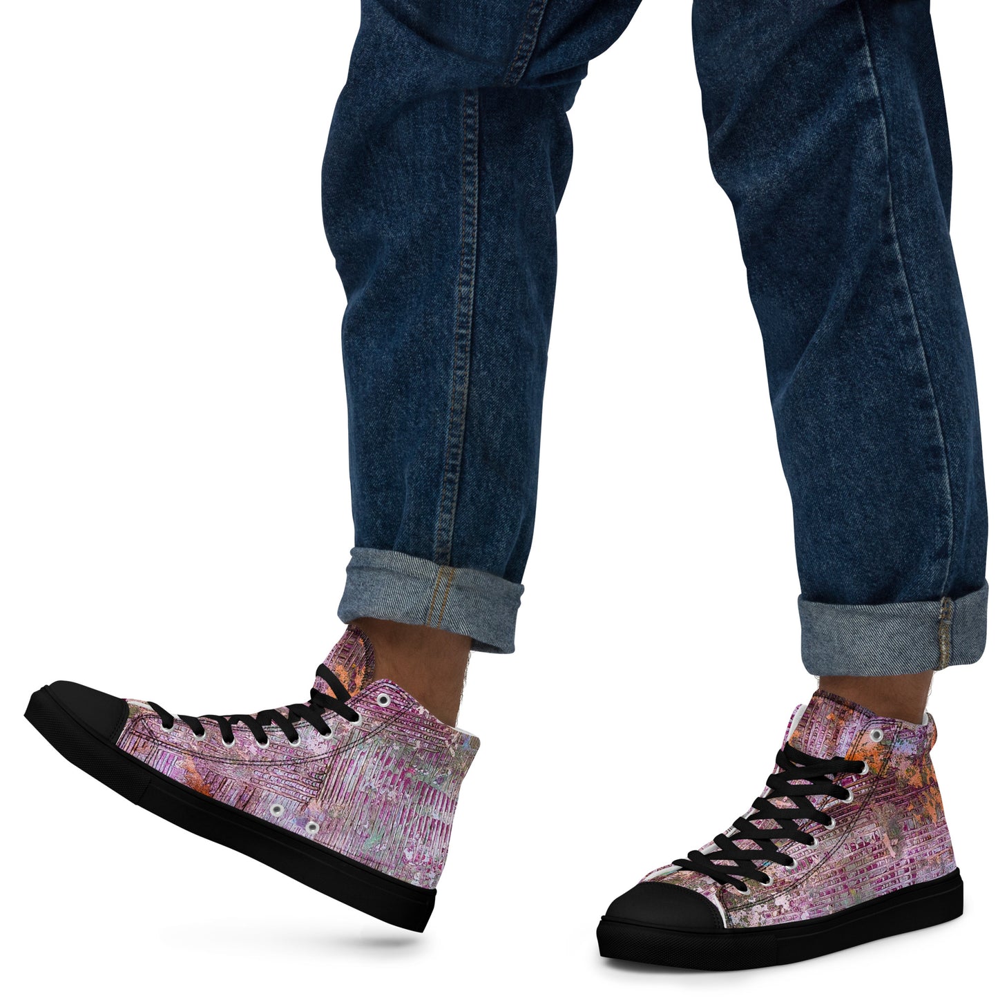 Men’s High Top - Berry Weave