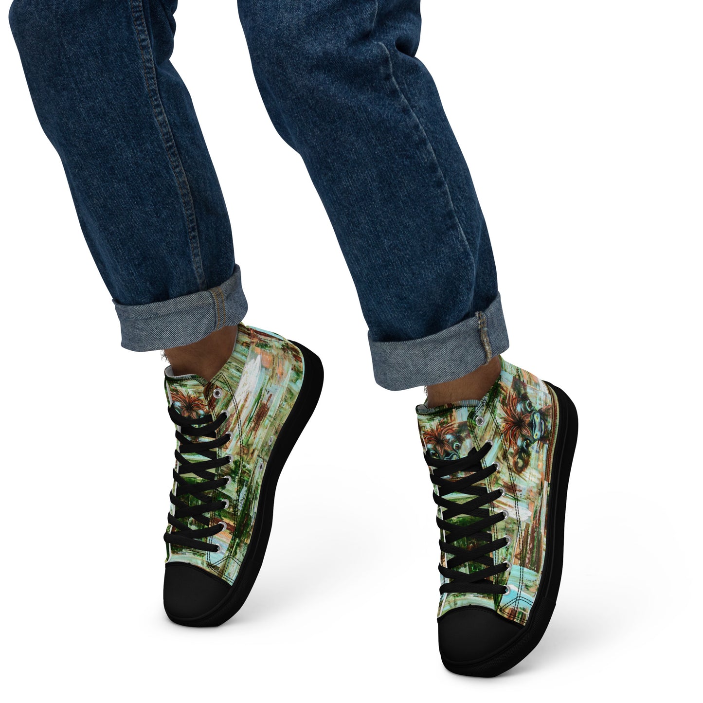 Men’s High Top - Baby Cow