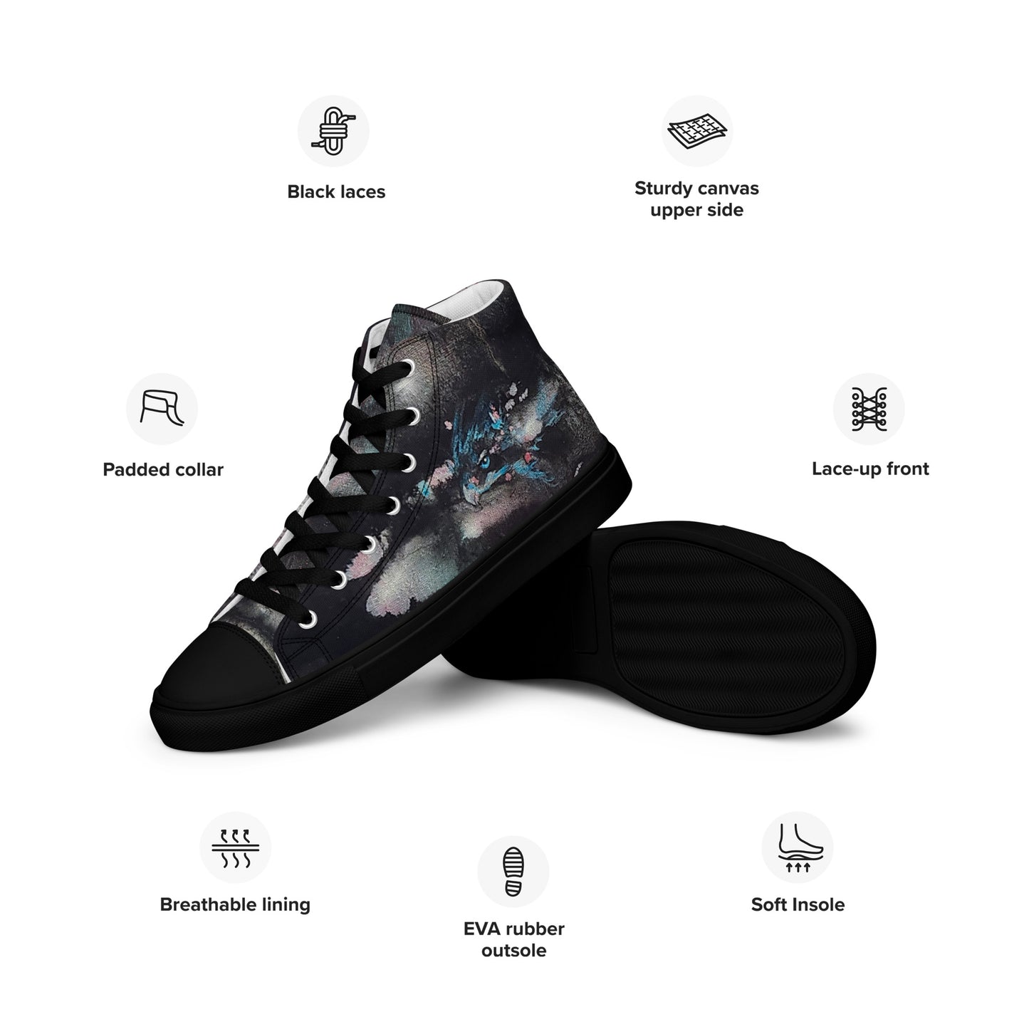 Men’s High Top - Cosmic Eagle