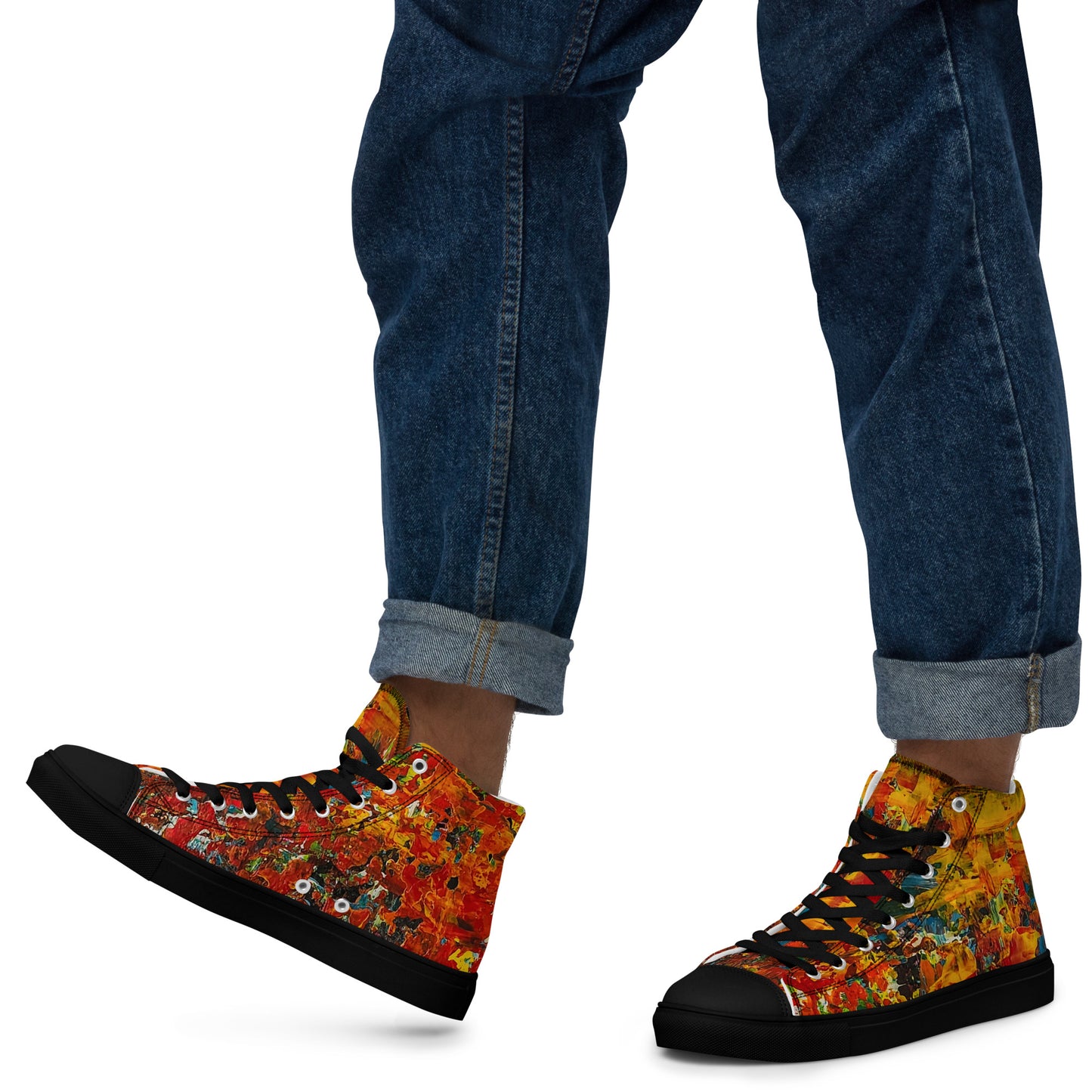 Men’s High Top - Fire Scramble