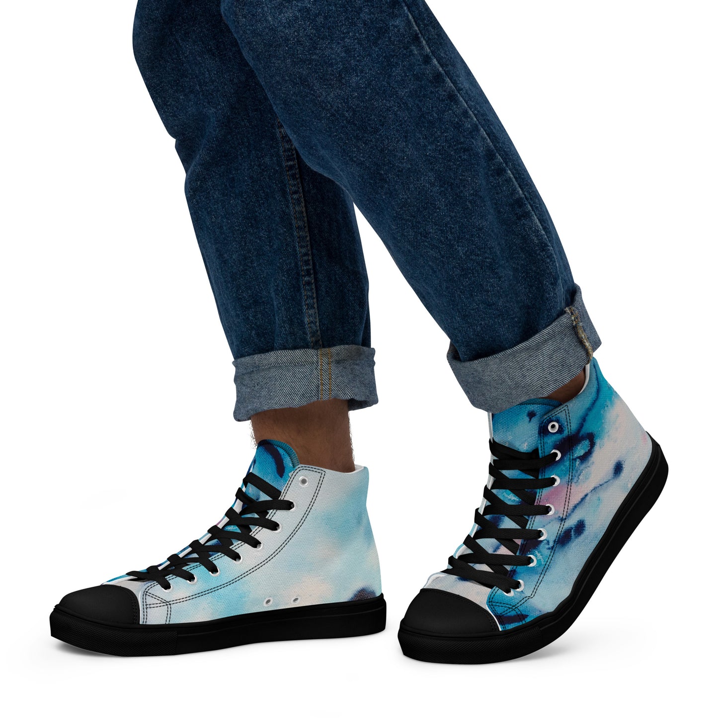 Men’s High Top - Ink Wind