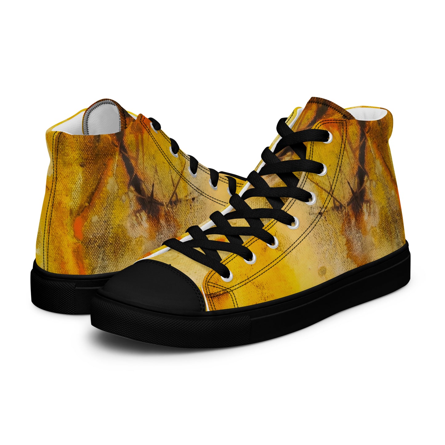 Men’s High Top- Ink Fire