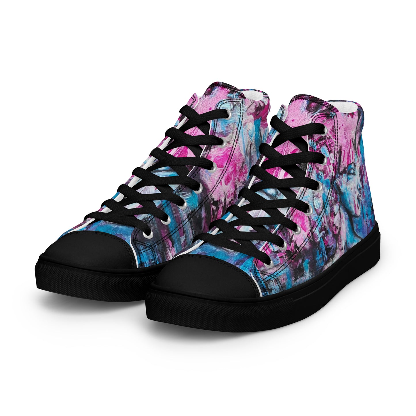 Men's High Top - The Ladies Pink