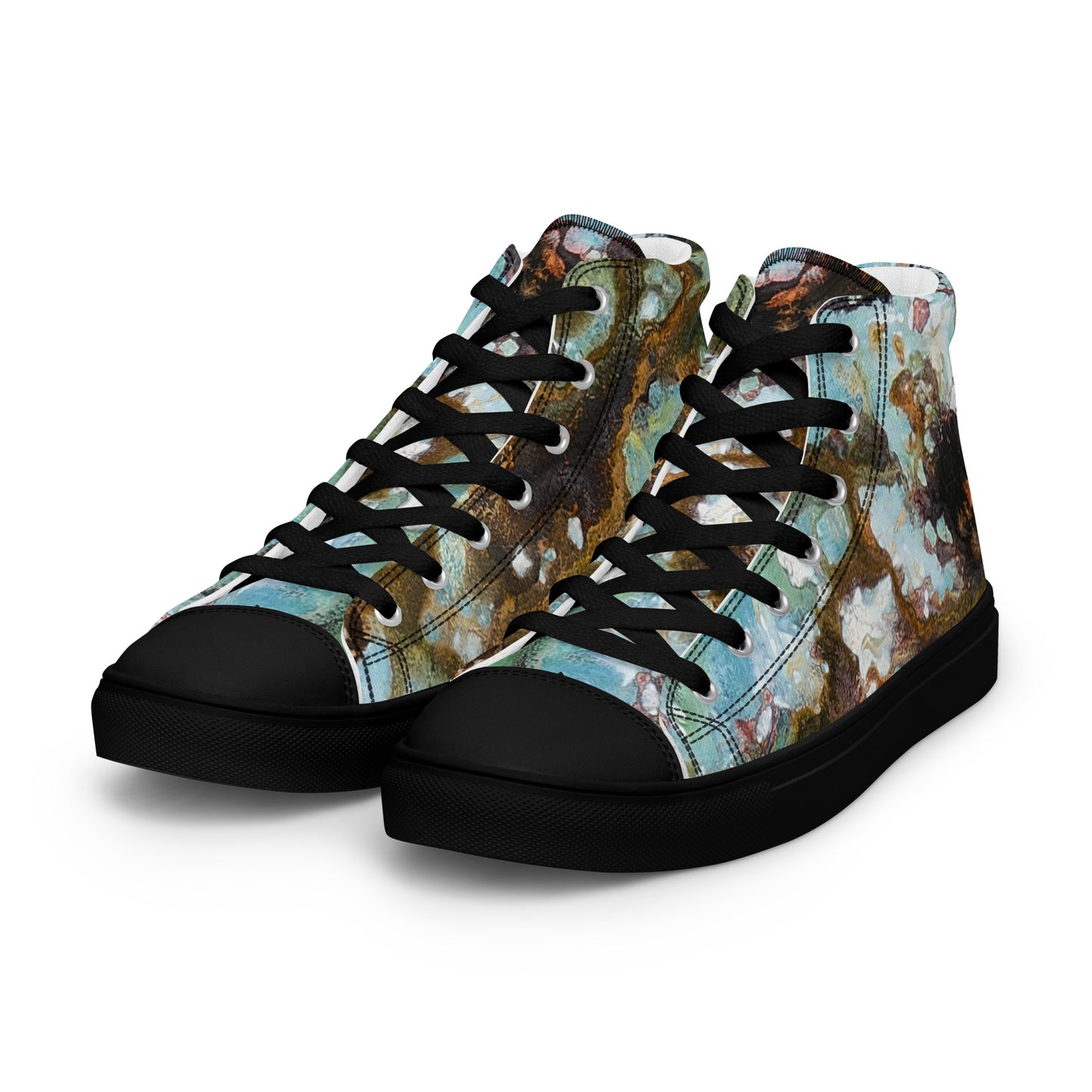 Men's High Top - Microscope Nebula