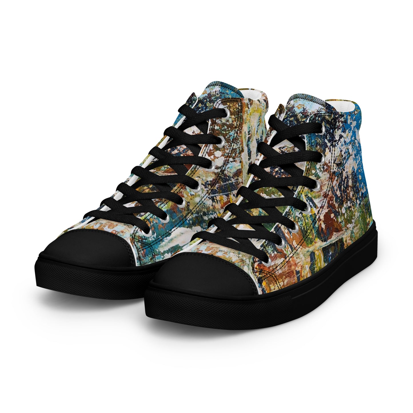 Men’s High Top - Painted Earth 4