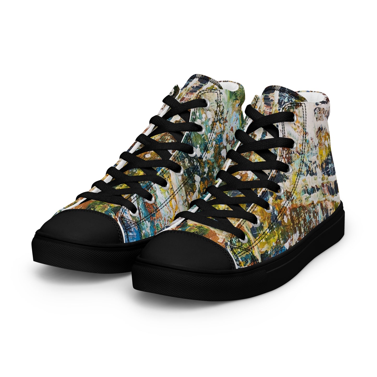 Men’s High Top - Painted Earth 5