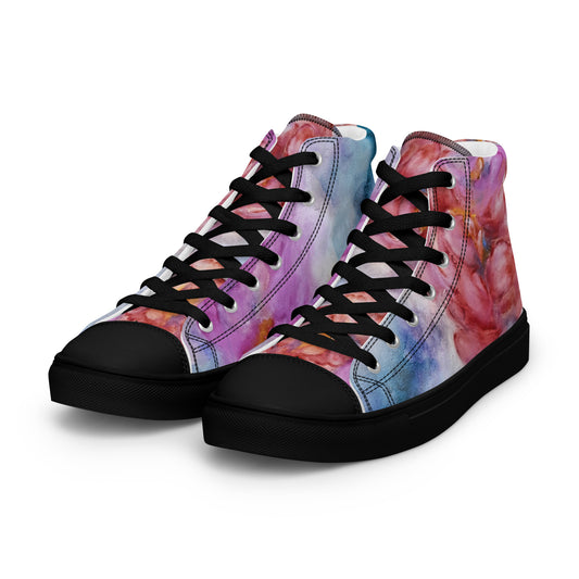 Men’s High Top - Flower Abundance