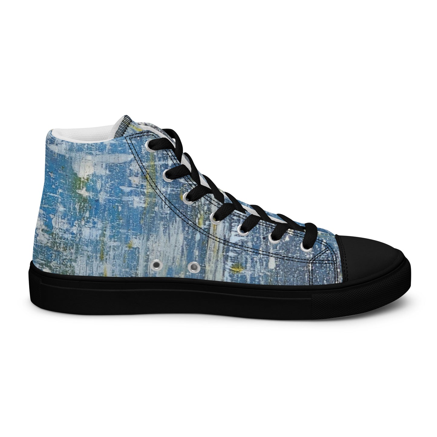 Men's High Top - Denim Scrape