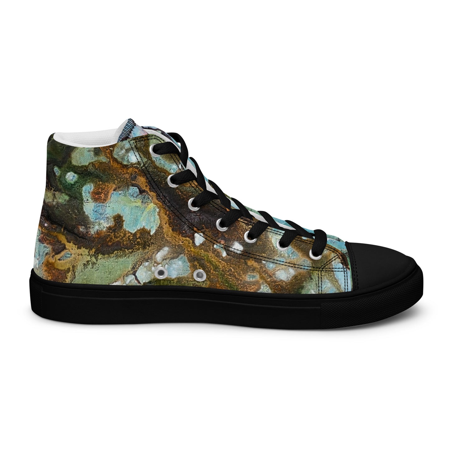 Men's High Top - Microscope Nebula