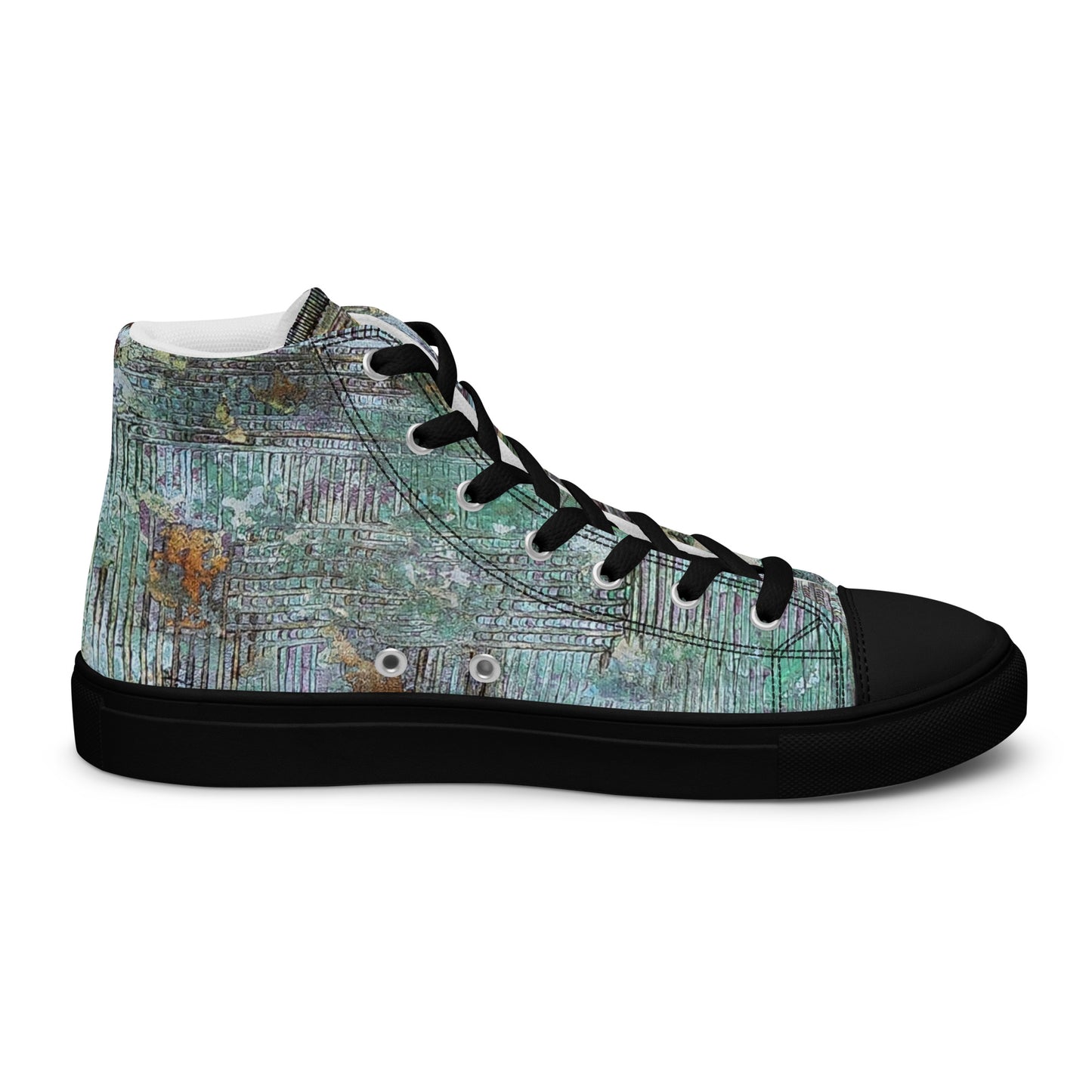 Men’s High Top - Green Weaver